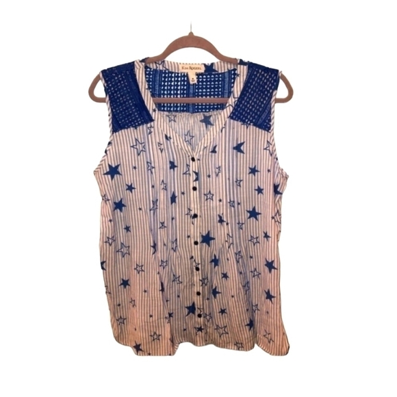 Kim Rogers size medium button up shirt - Picture 1 of 11